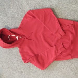 JCrew heritage hoodie red xs